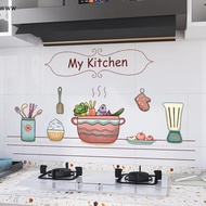 Cabinet Stickers 1 Sheet 300*90 Cm. 60*90cm. 1 Of Waterproof And Oil-Proof For Kitchen