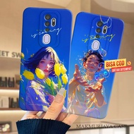 [OP29] - OPPO A5 2020 A9 2020 OPPO F11 F11 PRO F5 CASE F9 F9 PROF7 - CUTE COUPLE MOTIF CASE - PROCAM
