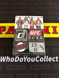 UFC Panini Donruss 2022 Trading Cards Box Debut Edition Look for Blaster Exclusive Laser Parallels , Iconic Rated Rookies RC Khamzat Jorge Julianna card Cover NEW Sealed