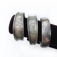 手工紋銀手環 | 台灣 手工 紋銀 復古