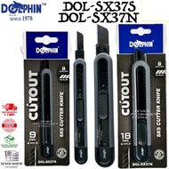 DOLPHIN SK5 CUTTER KNIFE / DOLPHIN CUTTER DOL-SX37S DOL-SX37N / PISAU TOLAK 9MM / 18MM (READY STOCK)