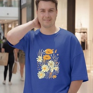 2Y926 [AIYOU] T Shirt Baju Perempuan Tshirt Lelaki XL-5XL Crop Top Korean Style Men Plus Size Murah 