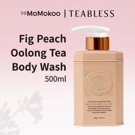 [Momokoo] TEABLESS Perfume Body Wash Fig Peach Oolong Tea 500g