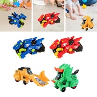 [Abbraccia] Transformable Dinosaur Toy, Kids Toy Vehicle, Cute Boy Toy for 3, 4, 5 And 6 Year Old Ch