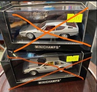 MINICHAMPS 1/43  Lamborghini Jarama ; Lamborghini Espada 每架$398/架 外盒微瑕疵 完美主義者勿拍 品相如圖 歡迎順豐到付/到旺角女人街本店