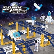 Cosmic Creative Race Track Assembly Toy for Children, Space Exploration Race Track Assembly | ANNIE 