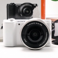 Sony A5100 +lens 16-50mm f3.5-5.6 (มือสอง) ขาว ชำระปกติ
