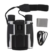 Compact Binoculars 1000mAh Battery 8x Digital Zoom 48MP Photos 2.4 Inch Color Display 12x32 Binocula