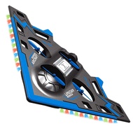 【Empty Love】COD RC เครื่องบิน สไตล์ใหม่ 2.4G LED โฟมกันน้ํารีโมทคอนโทรลเครื่องบิน