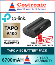 TP-Link Tapo A100 Rechargeable Battery Pack – For Tapo Smart Cameras & Doorbells Long-Lasting Easy I