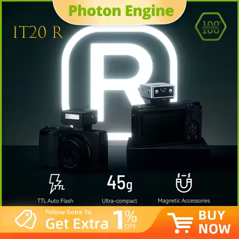 Godox iT20 R TTL Mini Flash iFlash Camera Flash Magnetic On-camera Flash compatible with Ricoh GR3/G