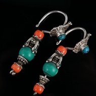 Retro Old Earrings Pendants Beads Accessories Accessories Accessories Jewelry Accessories Jewelry Ac