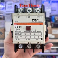 Fuji Brand 65A Magnetic Starter Contactor SC-3N SC3N - Japanese Used Product - 95% Beautiful - 220V 