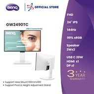 BENQ GW2490TC 27“ EYE-CARE HOME OFFICE MONITOR WITH BUILT-IN SPEAKER ( 27" IPS FHD / 5MS / 144HZ / H