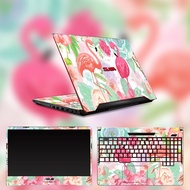 Customized ASUS Laptop Skin Sticker Flamingo Cover Notebook Cover for 11" 12" 13 "14" 15"   15.6" 17" Laptop Computer