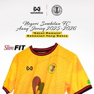 WARRIX - Negeri Sembilan FC (NSFC) 25/26 (Away) Yellow Player Issue - Official Jersey