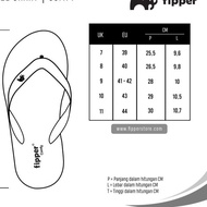 HITAM Sandals Fipper Comfy Original for Man - Black/Black - Black, UK 7