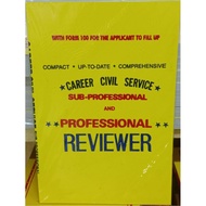 CAREER CIVIL SERVICE SUB- PROFESSIONAL AND PROFESSIONAL REVIEWER