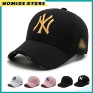 Plain NY Baseball Cap Cotton Material NY Baseball Cap Distro Cap Embroidered Baseball Cap Men's Cap 