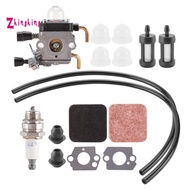 FS85 FS80 Carburetor for  FS75 FS80R FS85 FS85R FS85T FS85RX String Trimmer Weedeater C1Q-S97  W/ Re