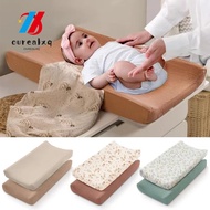 OUREAPH 2PCS Diaper Changing Pad Cover, Breathable Cotton Fitted Sheets Changing Mat Cover, Muslin U