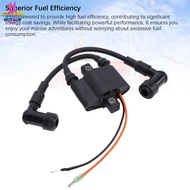 Boat Motor Ignition Coil Assy Plastic Outboard Ignition Coil Assy for 8HP 9.8HP Engine