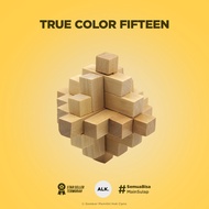 3D Kongming Lock Fifteen Puzzle Wooden Puzzle | Educational Sharpening Toys otak