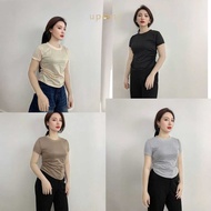 Women's T-Shirt Minimalist Style Tight Fit