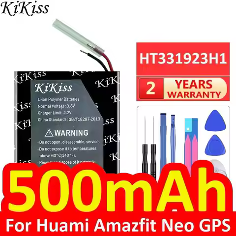 Smart Watch Battery 500mAh HT331923H1 Long-Lasting Performance For Huami Amazfit Neo Gps