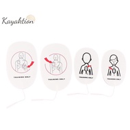 Kayaking 1 Pair AED Training Equipment First Aid Patches Training Replacement Pads Adults Children M