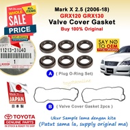 IS250 2.5 MARK X (2005-) GRX120 GRX130 GSE20 Valve Cover Gasket Plug Seal O Ring 11213-31040 11214-3