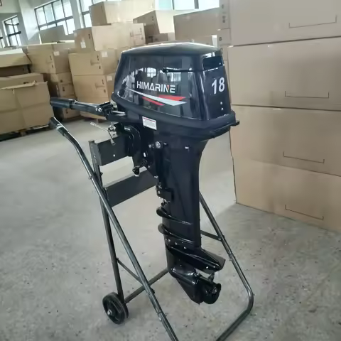 Himarine Genuine Like For Tohatsu 2 Stroke 18HP Outboard Motor Boat Engine for Fishing Boat