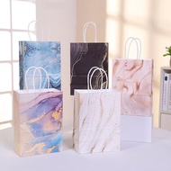 Children's Birthday Party Paper Bag Manufacturers Spot Wholesale Portable Paper Bag Kraft Paper Bag Party Party Gift Gift Bag Candy Bag Custom