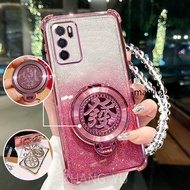 【 NEW】Case for OPPO A16 phone case 3D Wealth Bracket new bracelet Phone Casing DDXXA1