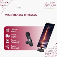 Mic Wirelles  Nirkabel Hp Android & Iphone plug singlemic (MAX)