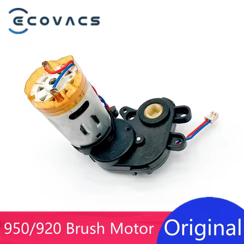 Original ECOVACS Main Brush Motor Assembly ZJ1816 for DEEBOT OZMO 950/ 920/ T9/ T8 Robot Vacuum Clea