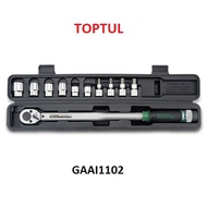 TOPTUL 11PCS 1/2" DR. Torque Wrench Se (GAAI1102 /  GAAI1101)