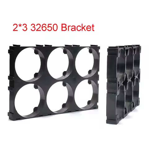 32650 32700 32900 Battery Case Holder Bracket Cell Safety Anti Vibration Plastic Brackets Batteries
