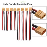 STARYSWAY XT60 Connector Plug 12 AWG/14 AWG Wires High Quality Parts Female / male