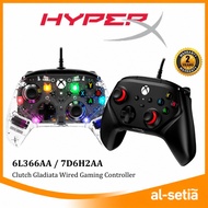 HYPER-X Clutch Gladiate Wired Gamin Contro With XBOX Licensed and Dual Rumble Motors (6L366AA) (7D6H