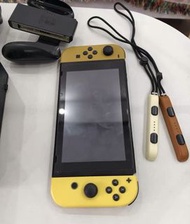 Nintendo Switch Pikachu比卡超 限定版 主機 +Ring Fit Adventure 健身環大冒險 主機齊配件 遊戲齊配件