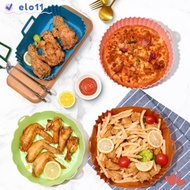 ELO Silicone Air Fryer Liners, Fried Chicken Accessories Soft Square Silicone Pot,  Mould Liners Reu