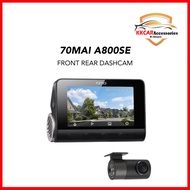 70mai A800SE Dashcam  4K Resolution  2 Channel  Built in GPS Night Vision  ADAS  App Control Type