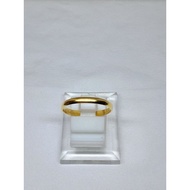 Plain Ring 1 gram Light Gold