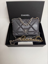 Chanel 19 wallet on chain Chanel 19 Chanel wallet on chain woc