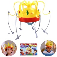 European American Creative Toys CHOW CROWN Music Rotating CROWN Dining Hat Funny Desktop Party Kinde