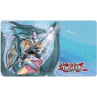 [Special Product] yugioh Card playmat playmat Table [Dark Magician Girl The Dragon Knight Gamemat] - KONAMI - TCLG - Imported