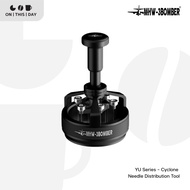 MHW-3BOMBER YU Series-Cyclone Needle Distributor Tool Coffee Powder Size 51/53/58 mm 51mm Portafilte