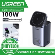UGREN Mag 100W Wireless Charger About 3-in-1 Fast Charger Stand 100W Charger Stand