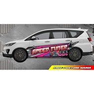 Decal sticker all cars suv mpv custom car sticker thailok fortuner, innova, pajero, sigra